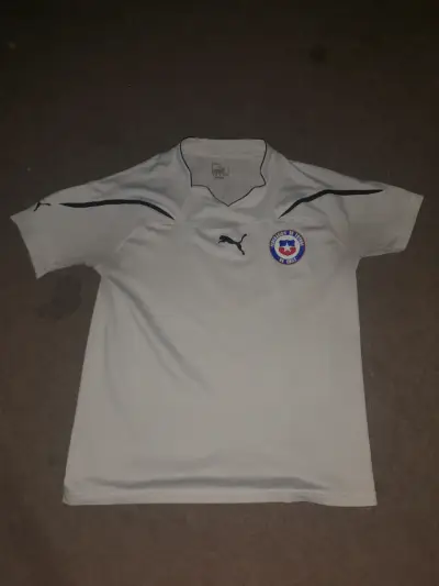Camiseta Puma de la Selección de Chile blanca - miniatura 1