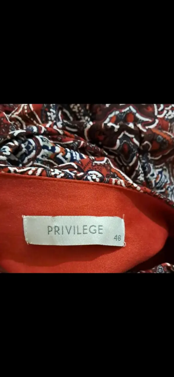 Vestido estampado bohemio Privilege - 2
