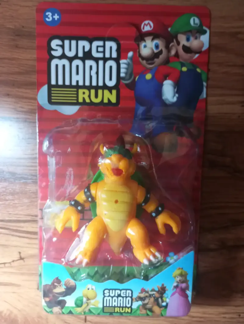 Figura de acción Bowser Super Mario Run
