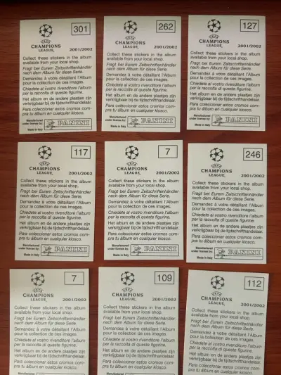 Láminas Panini Champions League 2001/2 - miniatura 2