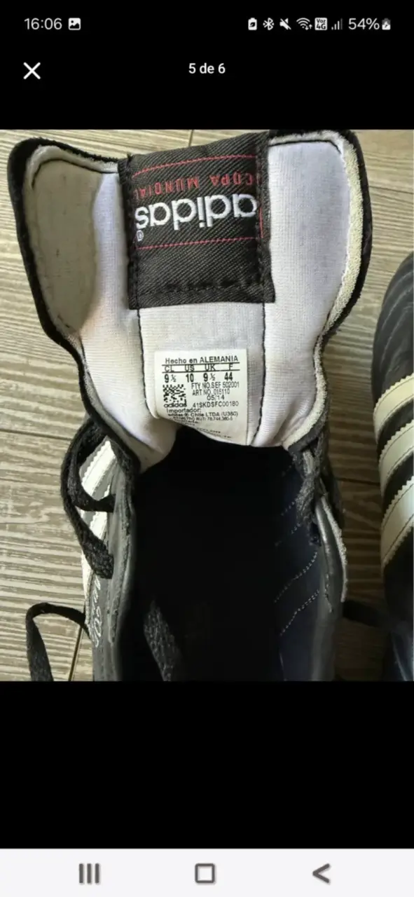 Botines de fútbol Adidas Copa Mundial negros - 2