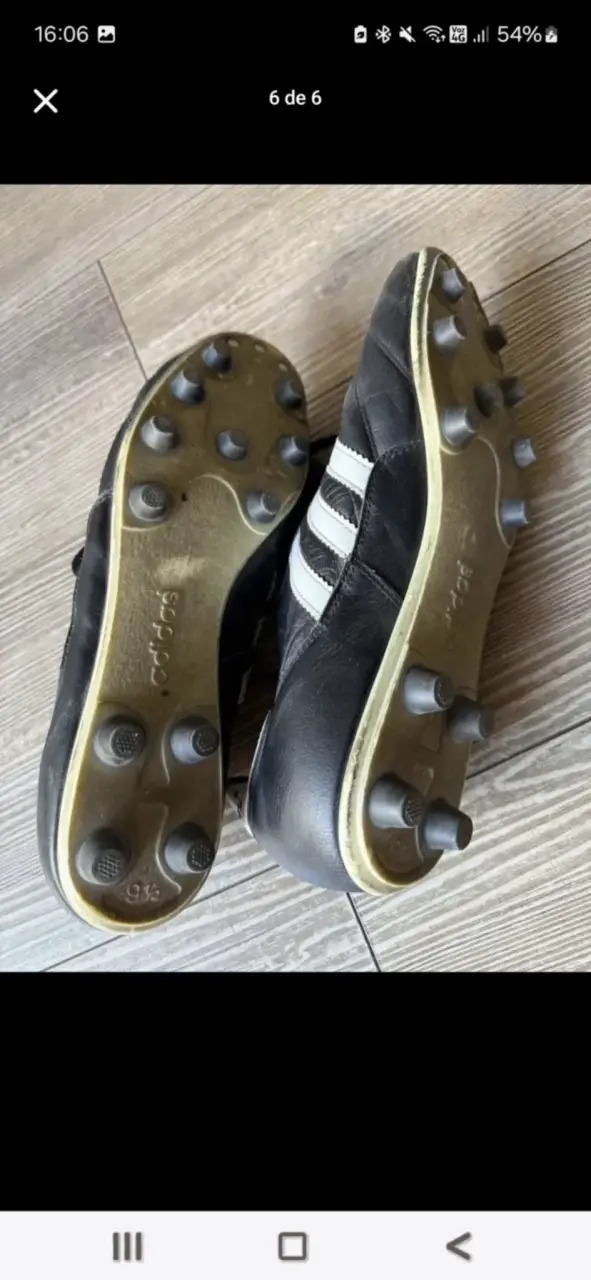 Botines de fútbol Adidas Copa Mundial negros - 3