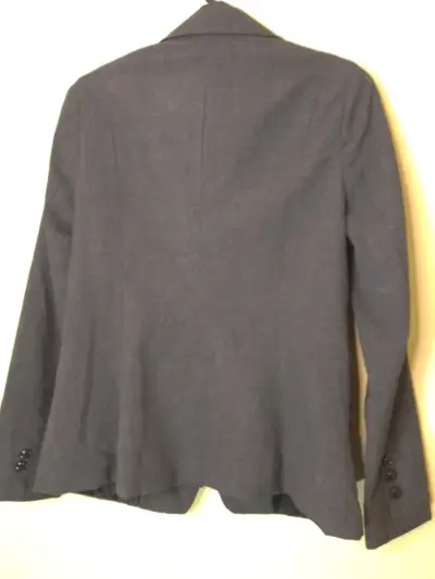 Blazer gris para mujer talla 40 - miniatura 3