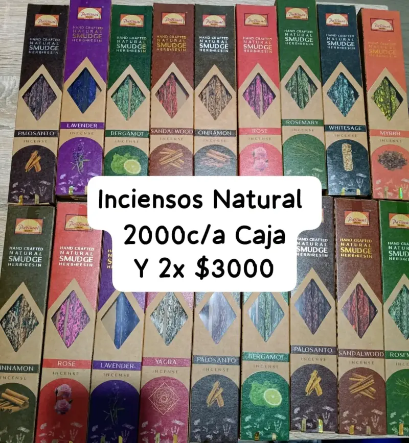 Inciensos Naturales Varios Aromas - 1