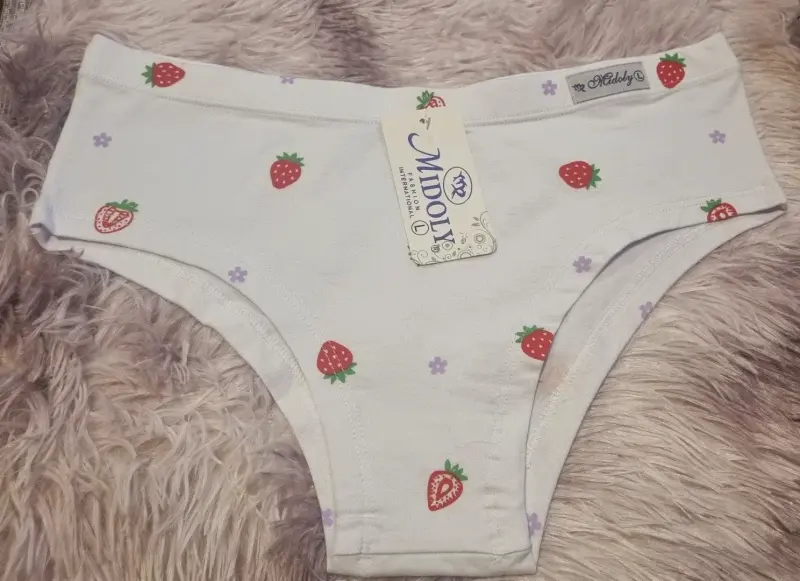 Calzón estampado de fresas Midoly talla L - 1