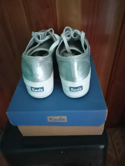 Zapatillas plateadas Keds - miniatura 3