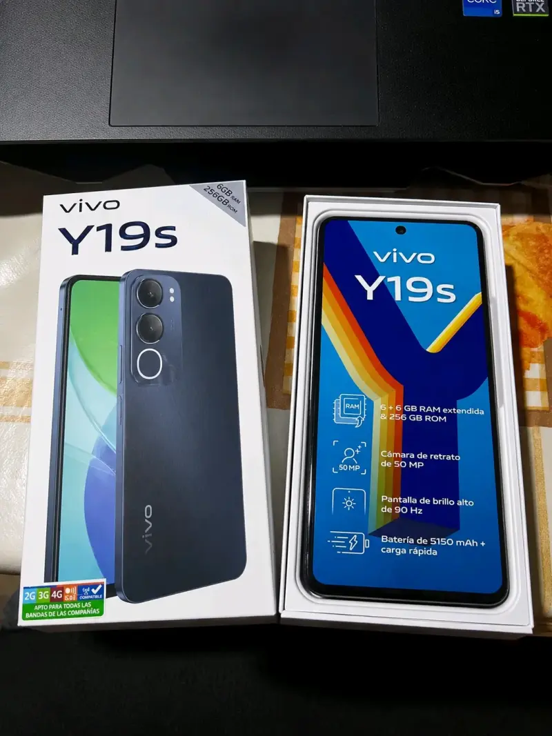 Smartphone Vivo Y19s con 256GB y 6GB RAM - 1