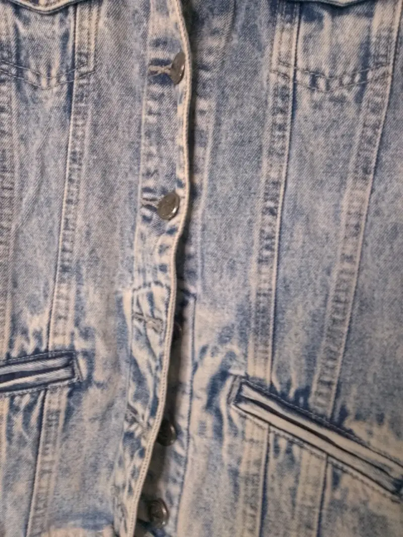 Chaqueta de mezclilla azul Tween Way para niños - 2