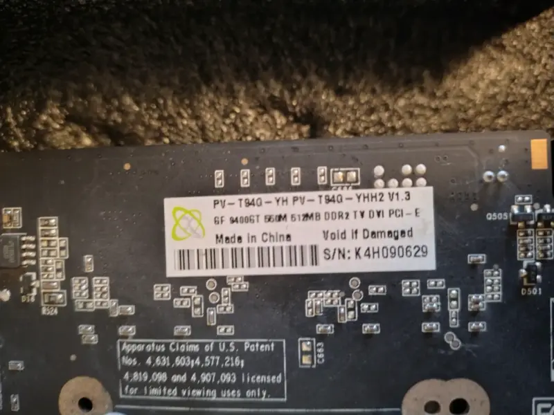 Tarjeta gráfica XFX NVIDIA GeForce 9400 GT - 3