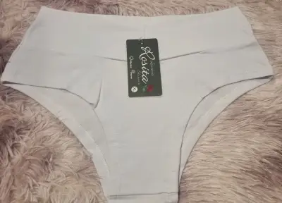 Calzón blanco de algodón Peruano Rosita talla XL - miniatura 1