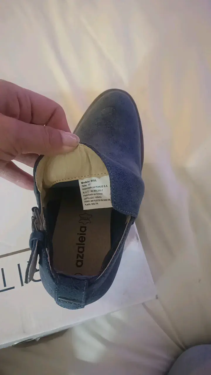 Botines Azaleia de Mujer Azul Talla 37 - 4