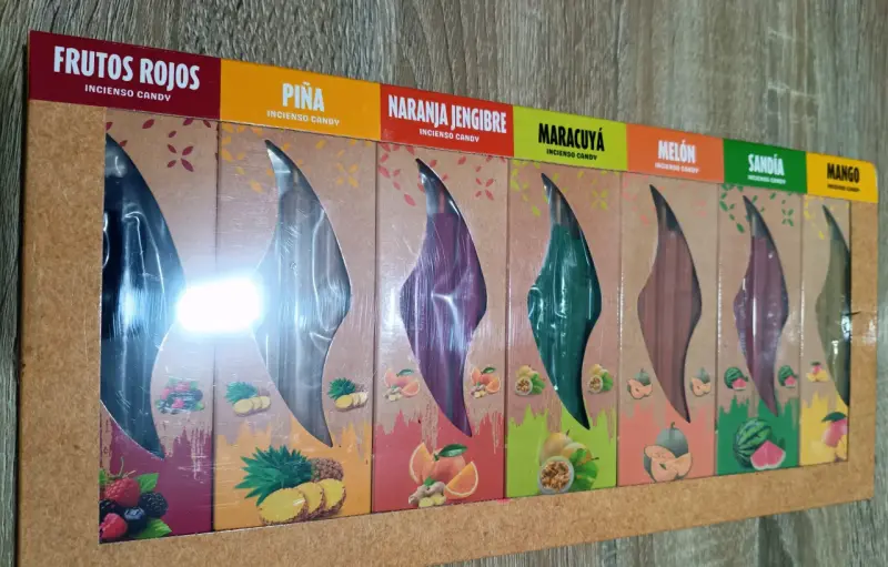 Set de Incienso Candy Aromas Frutales