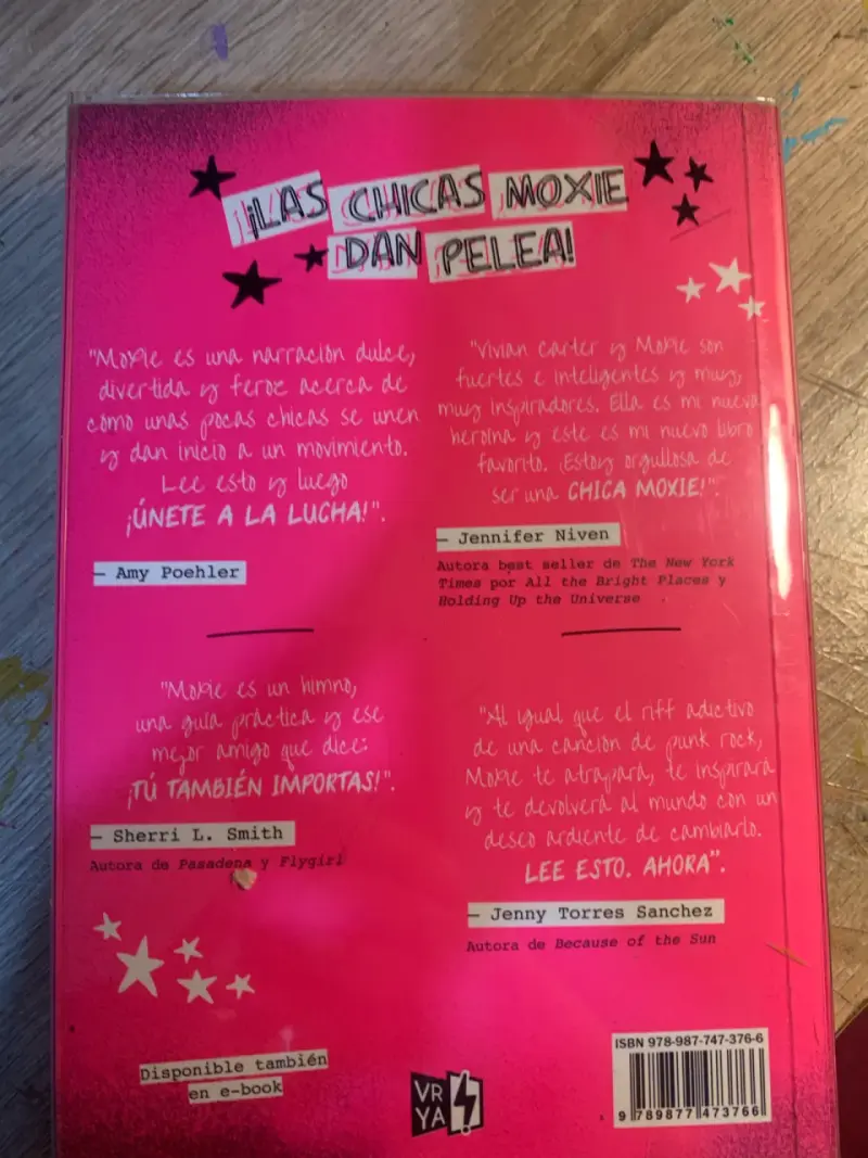 Libro Moxie Edición Limitada Jennifer Mathieu - 2