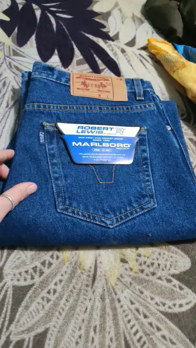 Jeans Hombre Robert Lewis Marlboro Talla 44 - miniatura 1