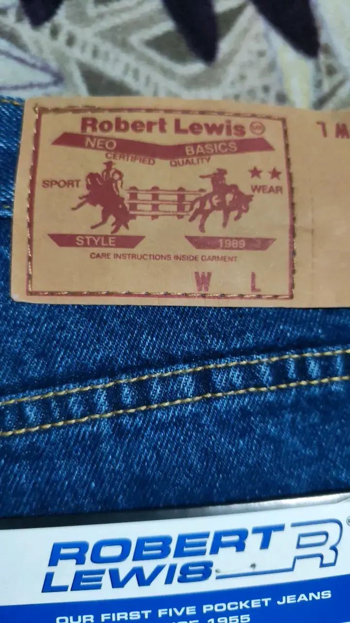 Jeans Hombre Robert Lewis Marlboro Talla 44 - 2