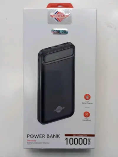 Power Bank Wisdomup 10000mAh con Pantalla LED - miniatura 2