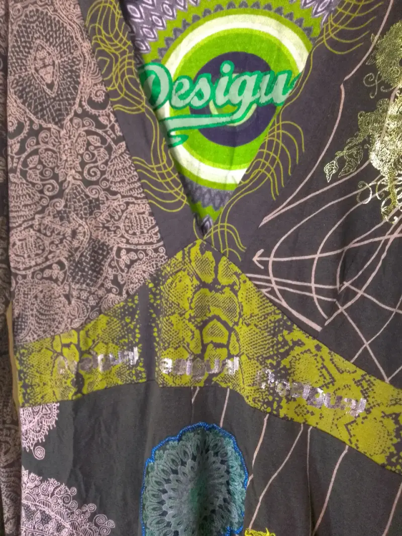 Vestido Desigual estampado multicolor - 2