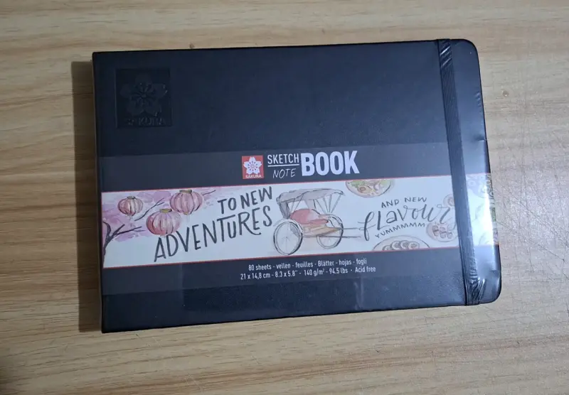 Cuaderno de Dibujo Sakura A5 80 Hojas - 1