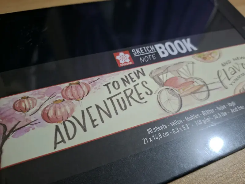 Cuaderno de Dibujo Sakura A5 80 Hojas - 2