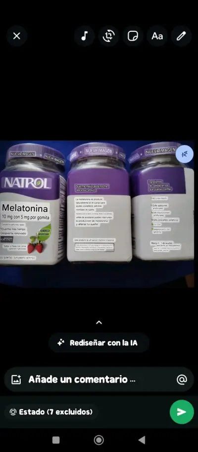 Gomitas de Melatonina Natrol 10mg Frambuesa - miniatura 2