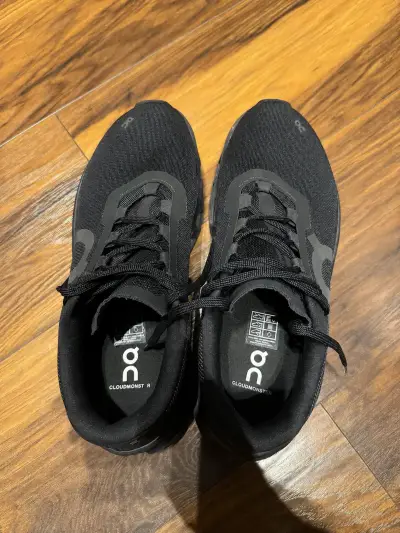 Zapatillas On Running Cloudmonster negras – Sin us - miniatura 3