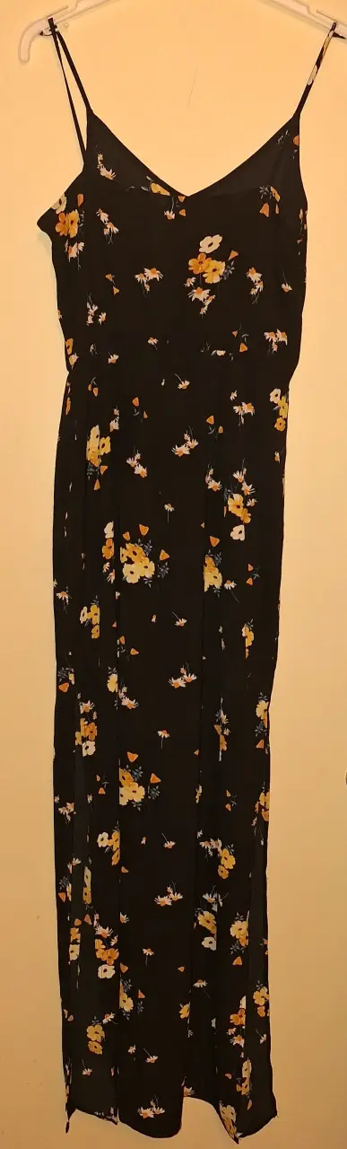 Vestido largo floral H&M Divided - miniatura 2