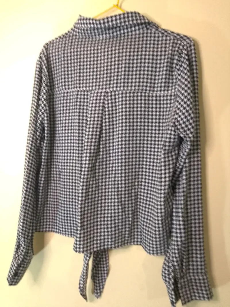Blusa de mujer con diseño pata de gallo - 4