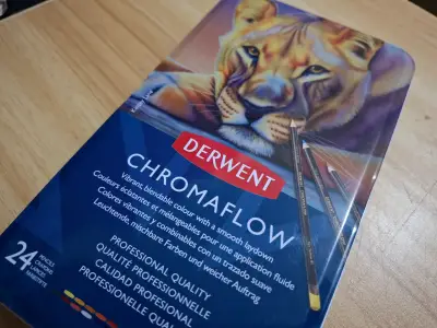 Lápices de Colores Derwent Chromaflow 24 Unidades - miniatura 2