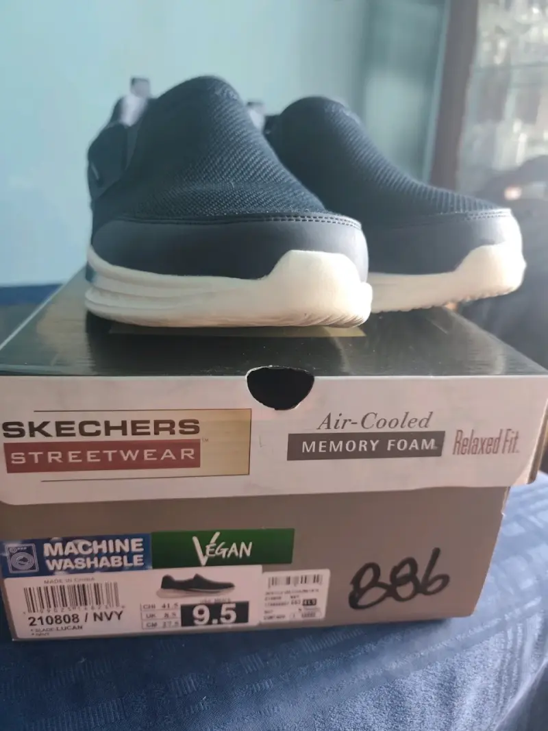 Zapatillas Skechers Streetwear Azul Marino - 4