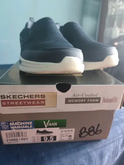 Zapatillas Skechers Streetwear Azul Marino - miniatura 4