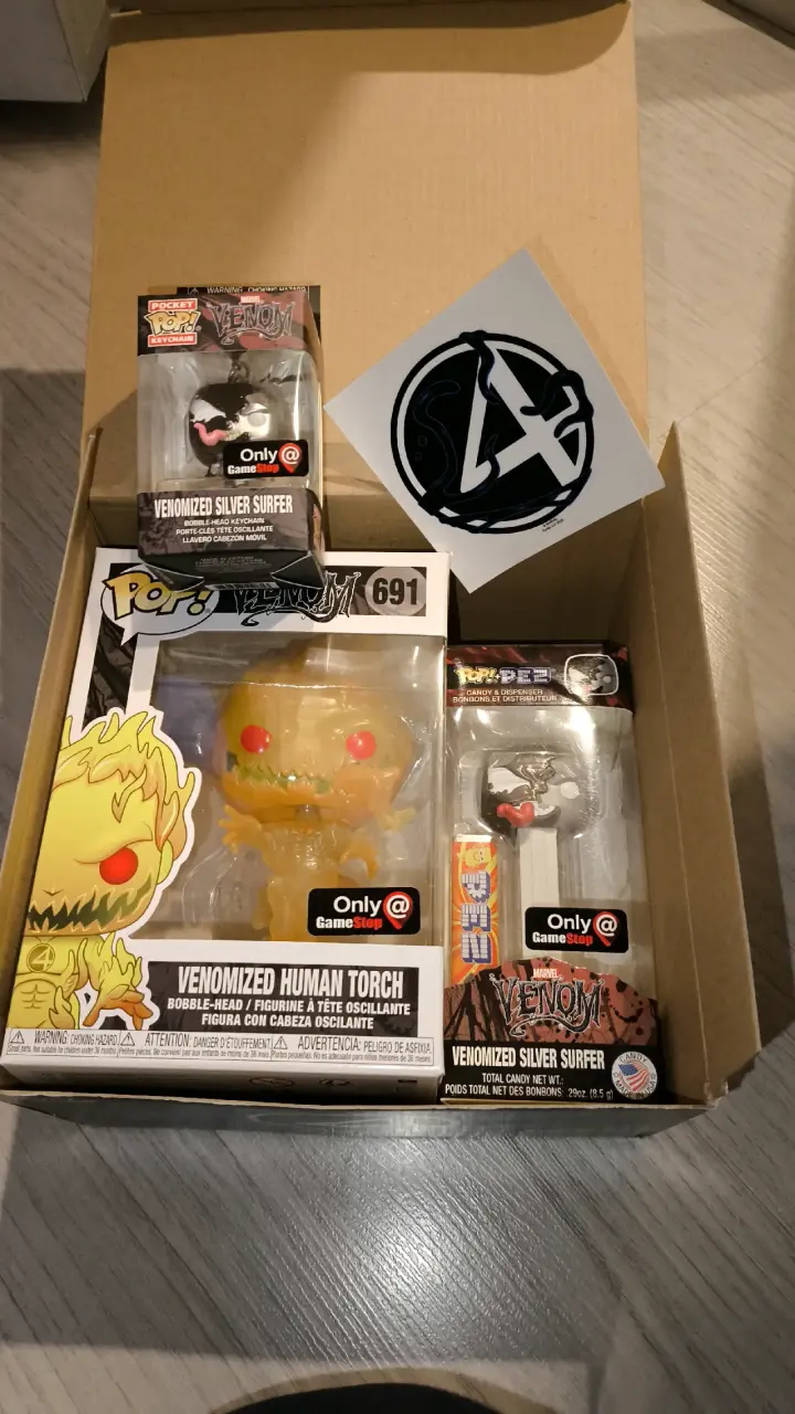 Mystery Box Funko Marvel Venomized - 1