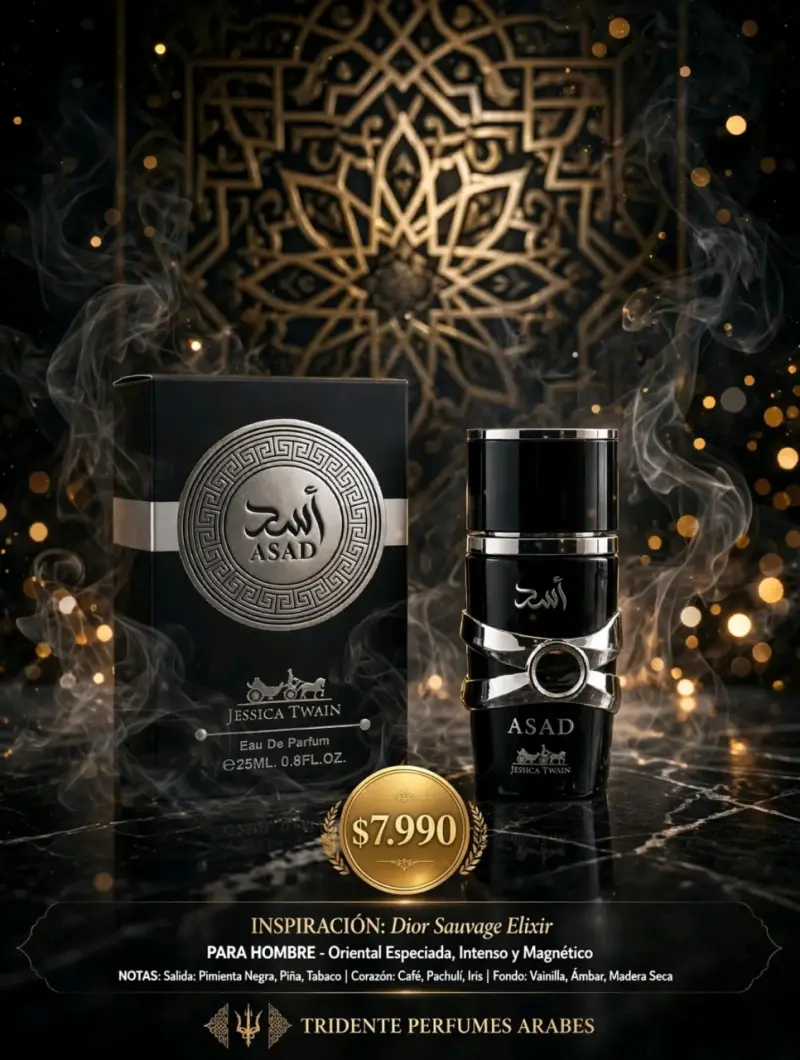 Perfume Asad para Hombre 25ml