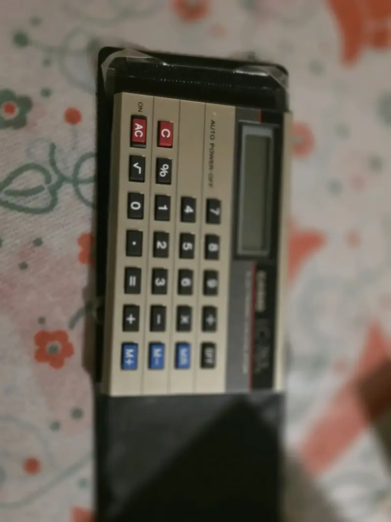 Calculadora Casio LC-787 con funda - 5