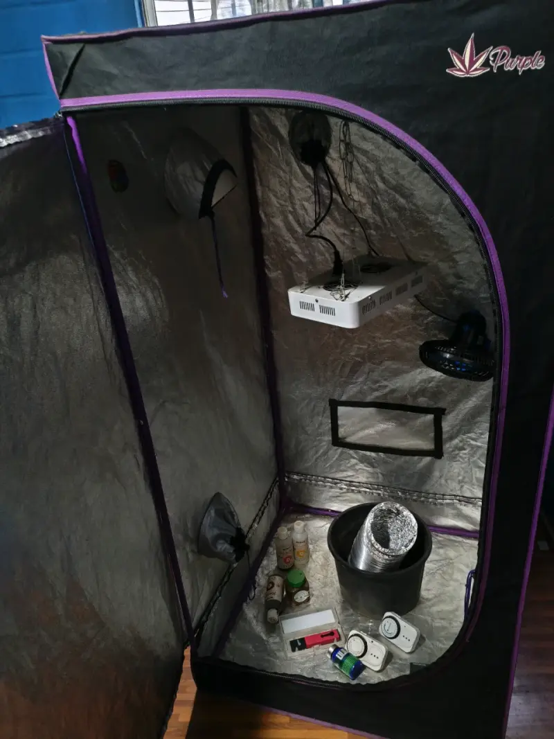 Carpa de Cultivo Interior con Luz LED - 3