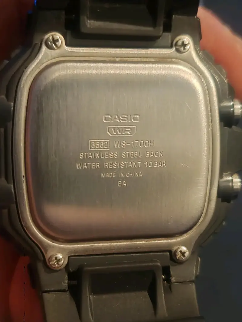 ⌚ CASIO WS-1700H – FULL SET – PRÁCTICAMENTE NUEVO - 4