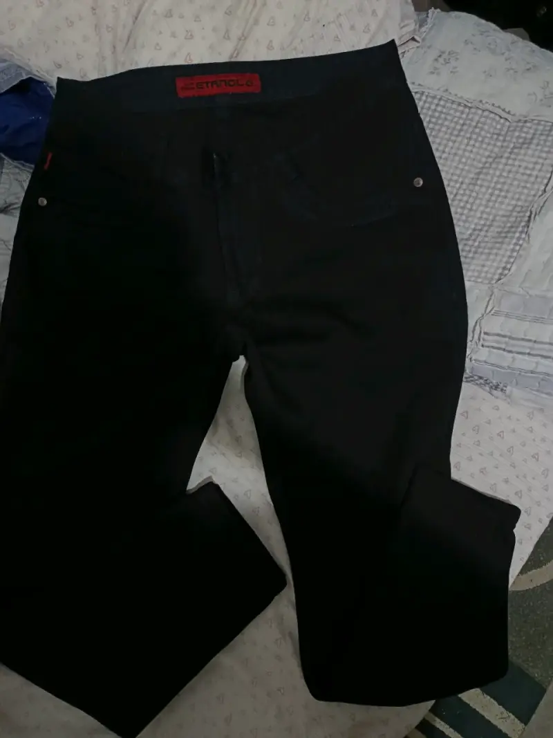 Pantalones negros de hombre Etanol