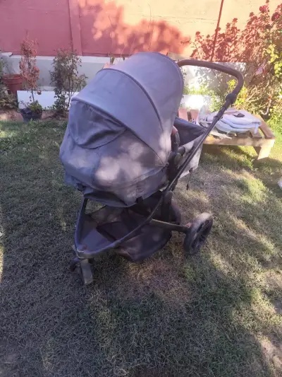 Coche Travel System Bebesit gris + huevito - miniatura 5