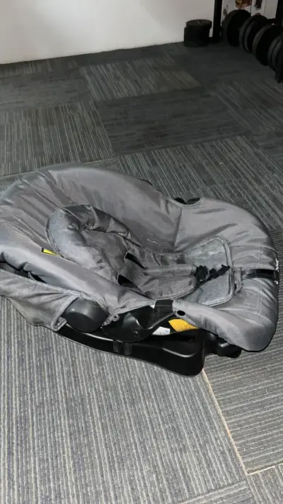 Coche Travel System Bebesit gris + huevito - miniatura 6