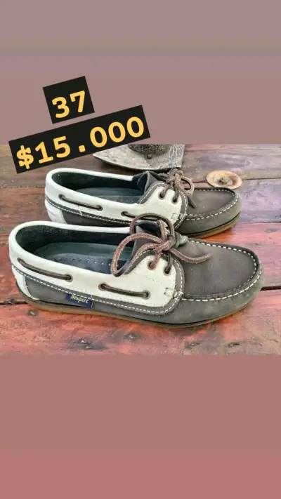 Zapatos planos de mujer color beige talla 42 - miniatura 3