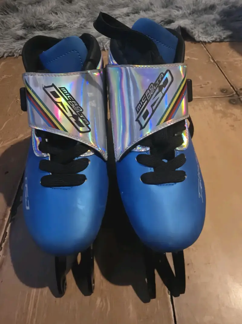 Patines de velocidad azules Micro Delta DS9 - 1
