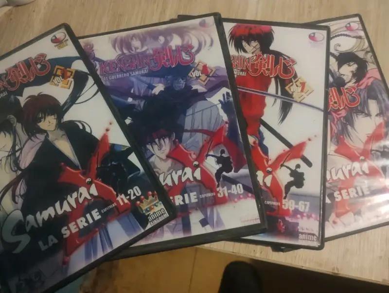 Colección de DVDs Samurai X La Serie