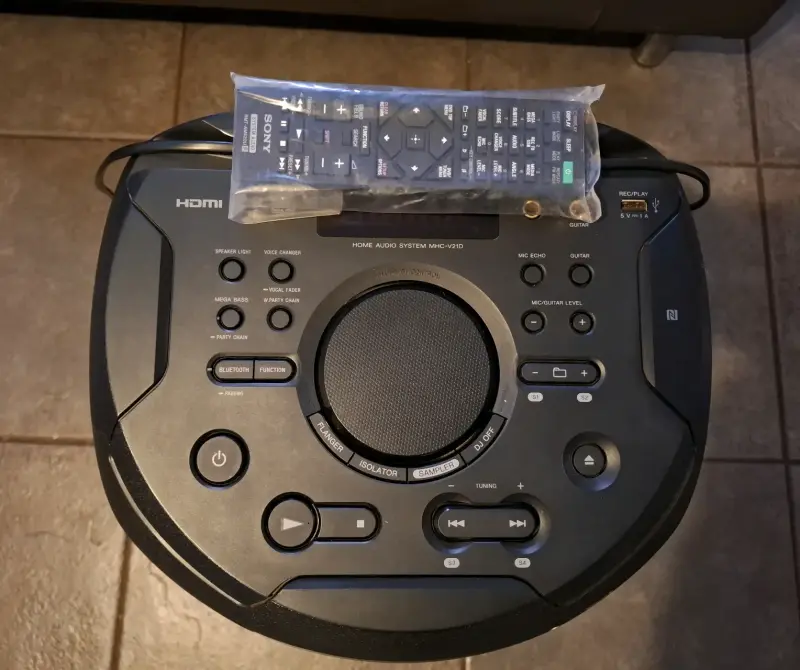Parlante Sony MHC-V21D con Bluetooth - 2