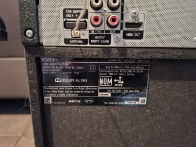Parlante Sony MHC-V21D con Bluetooth - miniatura 4