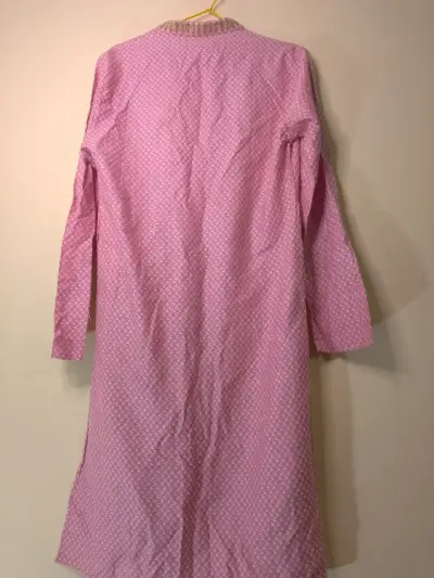 Túnica larga rosa con diseño estampado - miniatura 3
