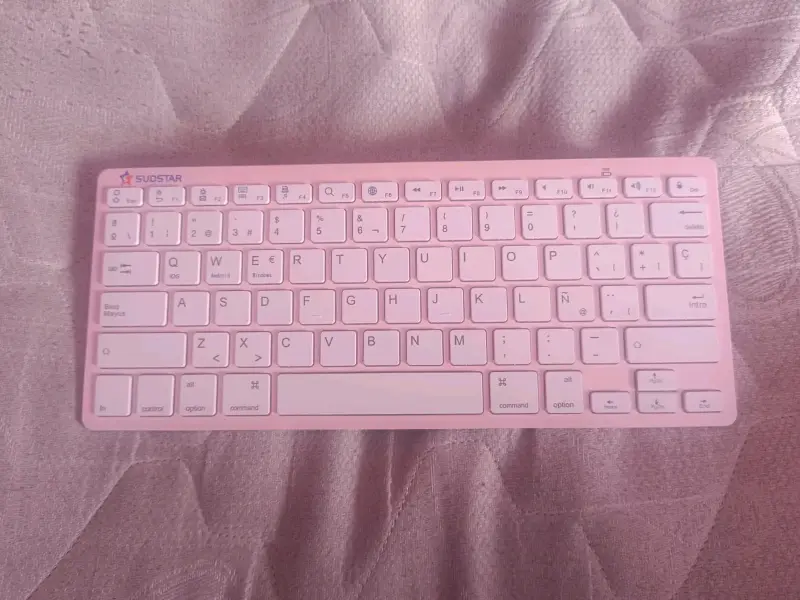 Teclado Inalámbrico Sudstar ST-JP098 Blanco - 2