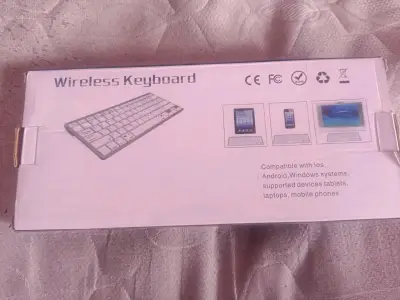 Teclado Inalámbrico Sudstar ST-JP098 Blanco - miniatura 3