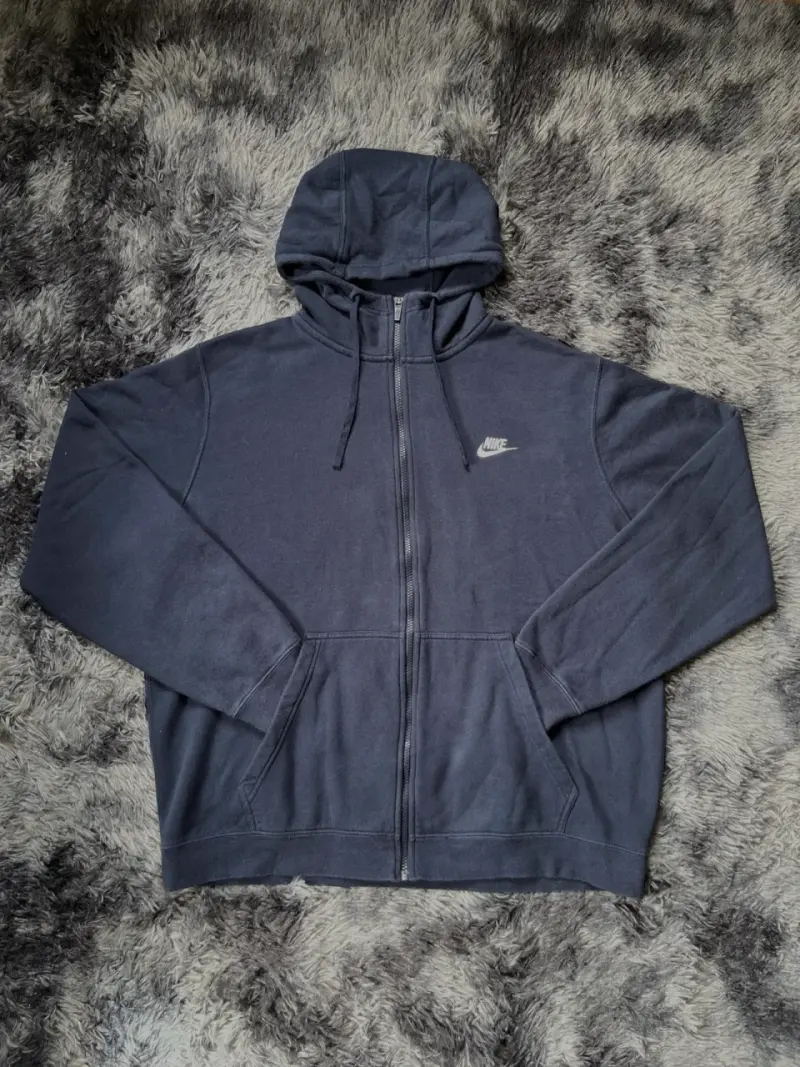 Polerón con capucha Nike azul oscuro - 1