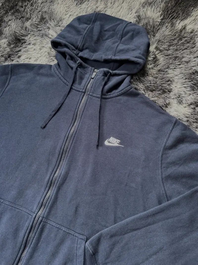 Polerón con capucha Nike azul oscuro - 2