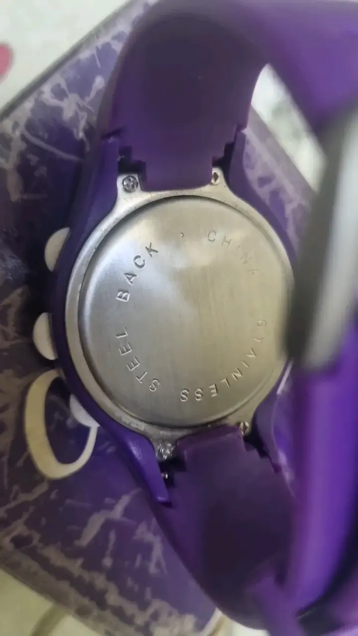 Reloj digital deportivo Curves morado - 5