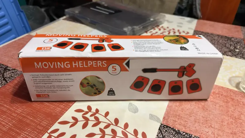 Juego de herramientas para mover muebles ESK - 2